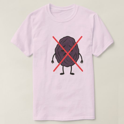 アジアのDo not Raisin – 中央 Tシャツ (デザイン正面)