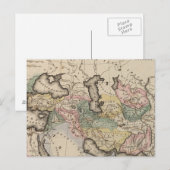 アジアアトラスマップ ポストカード (正面/裏面)