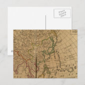 アジアアトラスマップ ポストカード (正面/裏面)