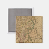 アジアアトラスマップ マグネット (正面/裏面)