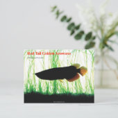 アジアアロワナ ポストカード (スタンド正面)