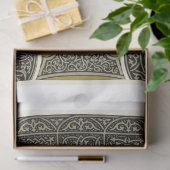 アジアインスパイアパターンデコパージ紙 薄葉紙 (ギフト)