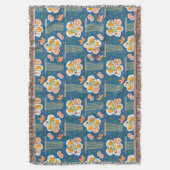 アジアインスパイアブランケット スローブランケット (正面縦)