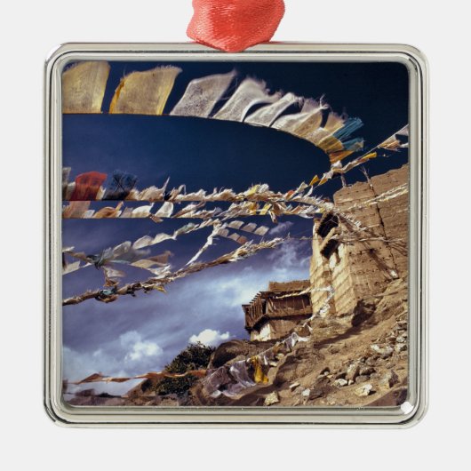 アジアインドラダックリーLittleとして知られる メタルオーナメント (正面)