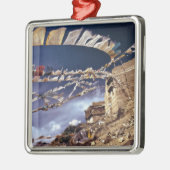 アジアインドラダックリーLittleとして知られる メタルオーナメント (左)