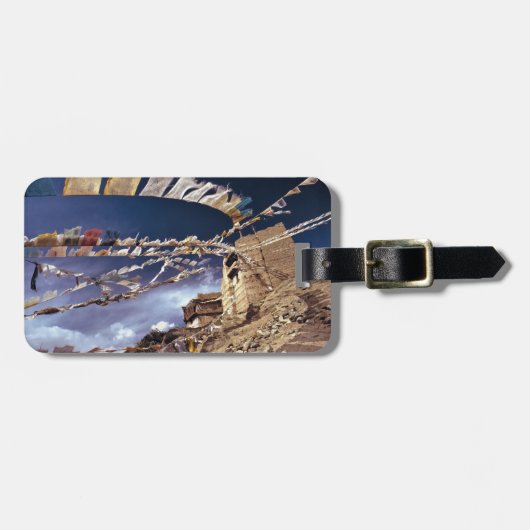 アジアインドラダックリーLittleとして知られる ラゲッジタグ (正面横)