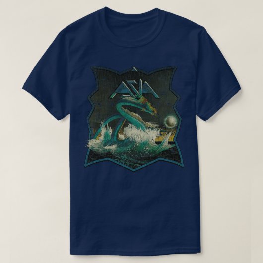 アジアウォータードラゴン1982 Tシャツ (デザイン正面)