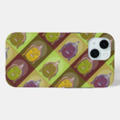 アジアオリエンタルブッダポップ・アートの禅美術レトロモダン Case-Mate iPhoneケース (裏面 (横))