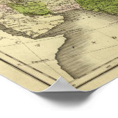 アジアオルニーの地図 ポスター (角)