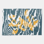 アジアカッコいい書道 キッチンタオル (横)