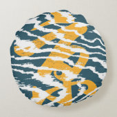 アジアカッコいい書道 ラウンドクッション (裏面)