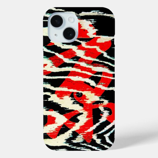 アジアカッコいい書道 Case-Mate iPhoneケース (裏面)