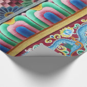 アジアカラフルアートワーク ラッピングペーパー (角)