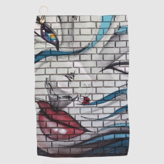 アジアガールグラフィティ ゴルフタオル (正面)