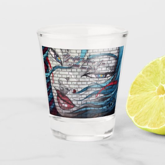 アジアガールグラフィティ ショットグラス (正面)