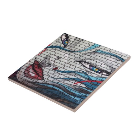 アジアガールグラフィティ タイル (側面)