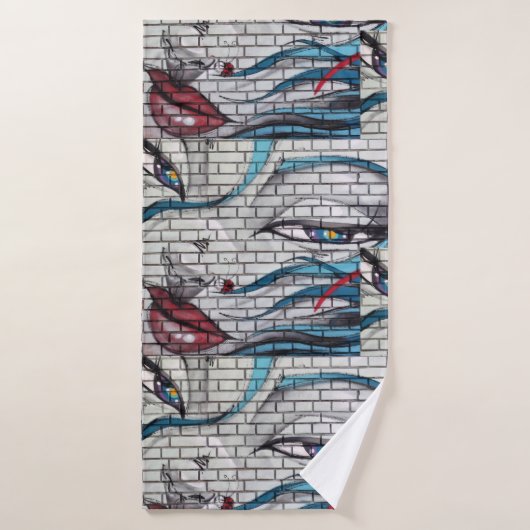 アジアガールグラフィティ バスタオルセット (バスタオル)