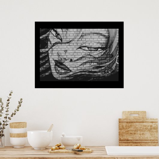 アジアガールグラフィティ ポスター (キッチン)