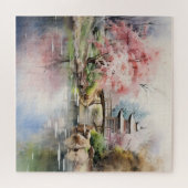 アジアグレーデン春 ジグソーパズル (横)