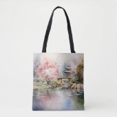 アジアグレーデン春 トートバッグ (正面)