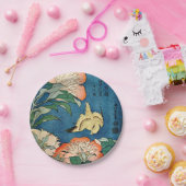 アジアシャクヤクの紙皿 ペーパープレート (パーティー)