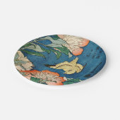 アジアシャクヤクの紙皿 ペーパープレート (アングル)