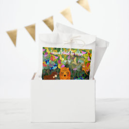 アジアジャングルタイガーサンベアーピーコックインディアンローラー フェイバーバッグ