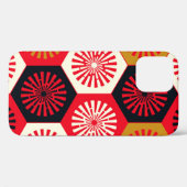 アジアスタイルフローラ六角パターン Case-Mate iPhoneケース (裏面 (横))