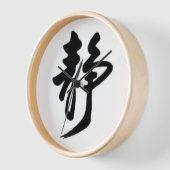 アジアスタイル中国のキャラクターウォールクロック 壁時計 (傾斜)