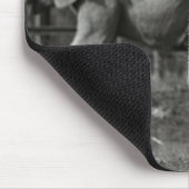 アジアゾウのマウスパッド マウスパッド (コーナー)