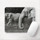 アジアゾウのマウスパッド マウスパッド (マウス)
