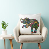 アジアゾウの白 クッション (椅子)