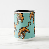 アジアタイガーパターン マグカップ (中央)