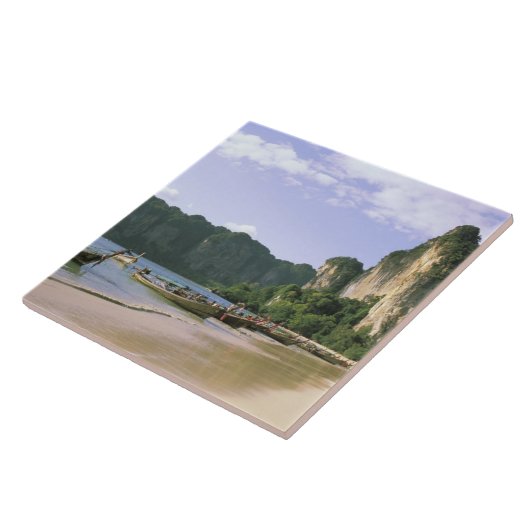 アジアタイクラビウェストレーレイビーチ、ロング タイル (側面)