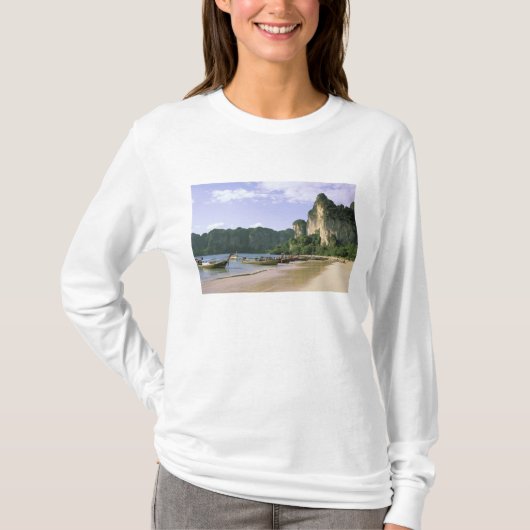 アジアタイクラビウェストレーレイビーチ、ロング Tシャツ (正面)