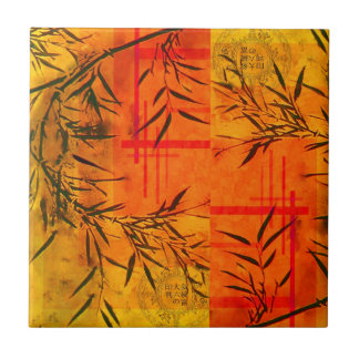 アジアタケ壁のタイル タイル