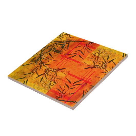 アジアタケ壁のタイル タイル (側面)