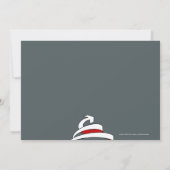 アジアテーマディナーパーティの招待状 招待状 (裏面)