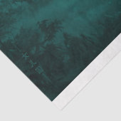 アジアデザインムラル・デコペ紙ブルー 薄葉紙 (詳細)