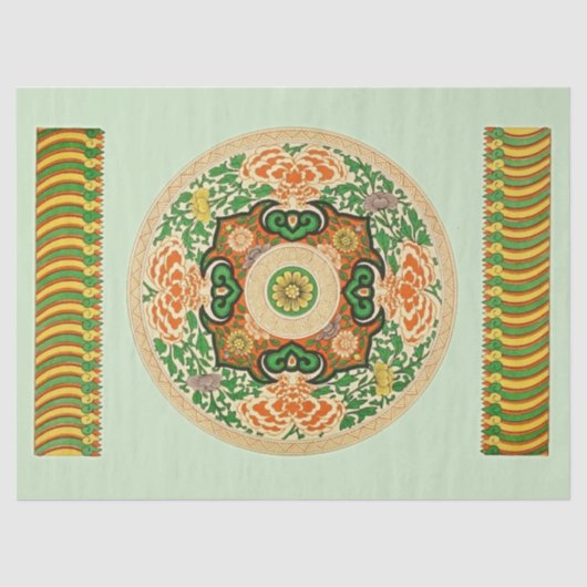 アジアデザイン#1ティッシュペーパー 薄葉紙 (正面)