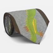 アジアドラゴンの壁画 ネクタイ (ロール)