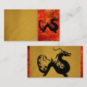 アジアドラゴンビジネスカード 名刺 (正面/裏面)