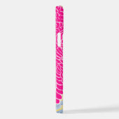 アジアドラゴン – ピンクオンパステル iPhoneケース (右側面)