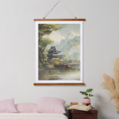 アジアナチュラルホ日本のーム 吊り下げ型タペストリー (寝室)