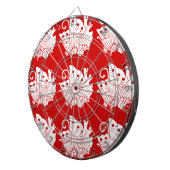 アジアバタフライ日本のカモンデザイン ダーツボード (正面右)