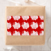 アジアバタフライ日本のカモンデザイン ラベル (インサイチュ)