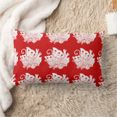 アジアバタフライ日本のカモンデザイン ランバークッション (ブランケット)