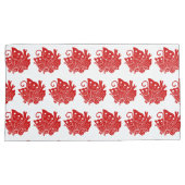 アジアバタフライ日本のカモンデザイン 枕カバー (正面右)