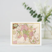 アジアパノラママップアジア10 ポストカード (スタンド正面)