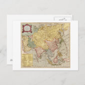 アジアパノラママップアジア2 ポストカード (正面/裏面)